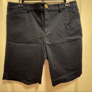 Lauren by Ralph Lauren Sz 12 Navy Bermuda Shorts